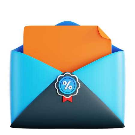 Email Marketing  3D Icon