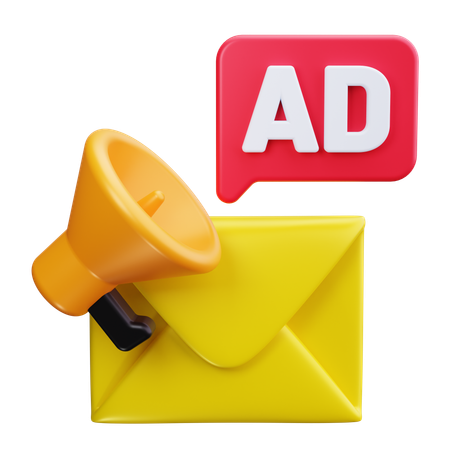 Email Marketing  3D Icon