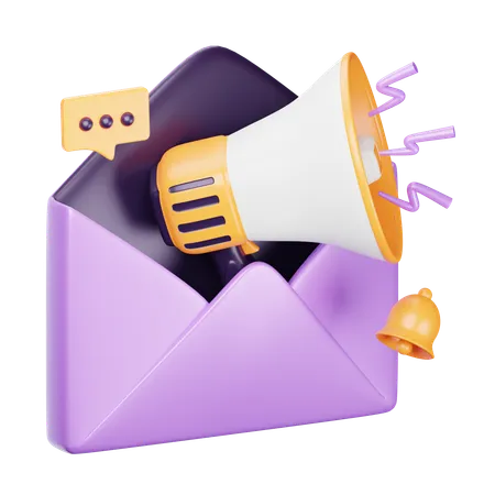 Email Marketing  3D Icon