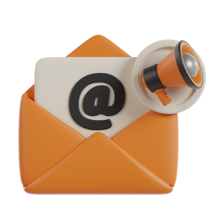 Email Marketing  3D Icon