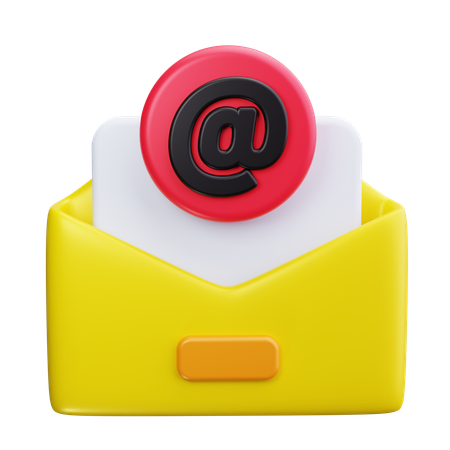 Email marketing  3D Icon