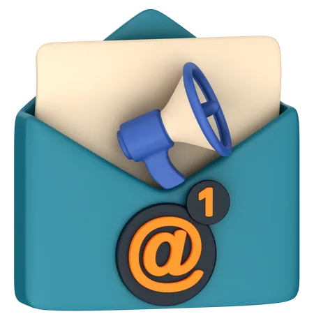 Email Marketing  3D Icon