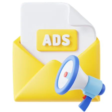 Email Marketing  3D Icon