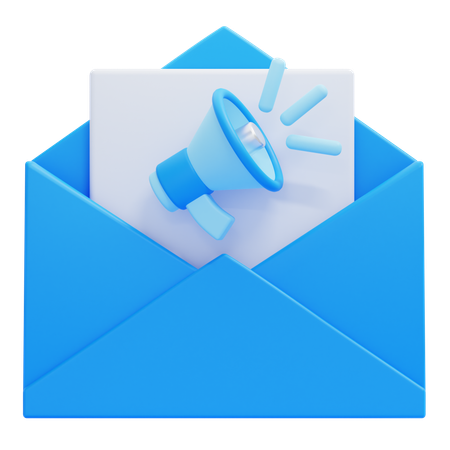 Email Marketing  3D Icon