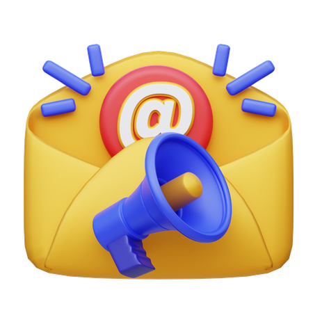 Email Marketing  3D Icon