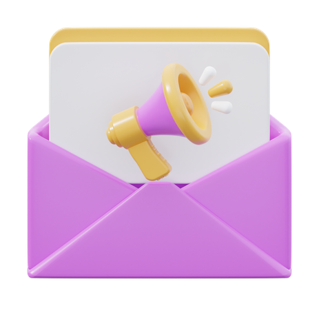 Email Marketing  3D Icon