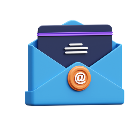 Email Marketing  3D Icon