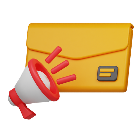 Email Marketing  3D Icon