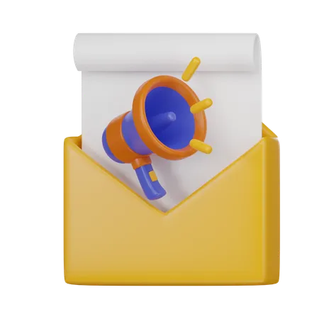 Email Marketing  3D Icon