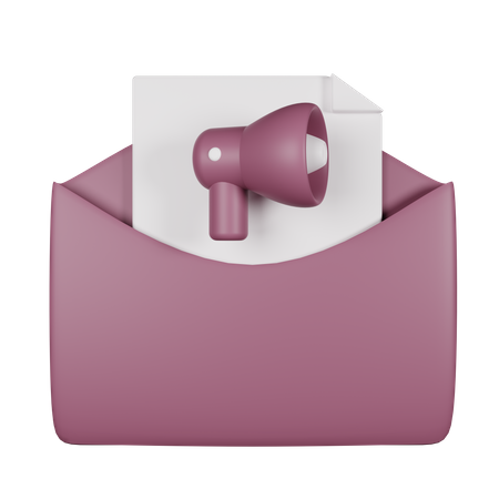 Email Marketing  3D Icon