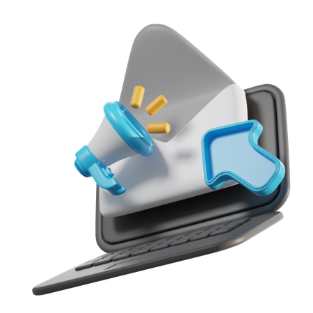 Email Marketing  3D Icon