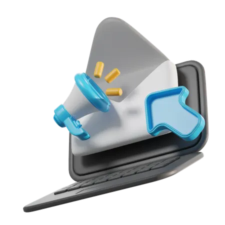 Email Marketing  3D Icon