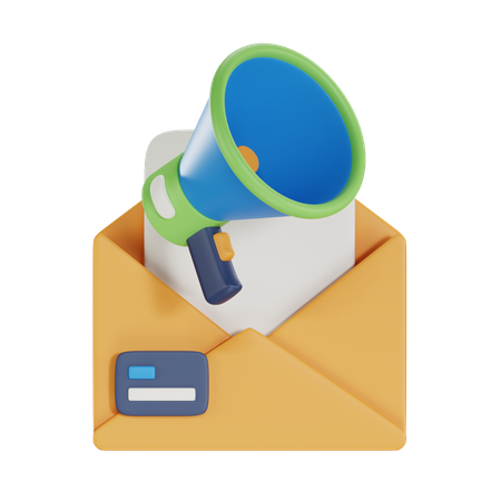 Email Marketing  3D Icon