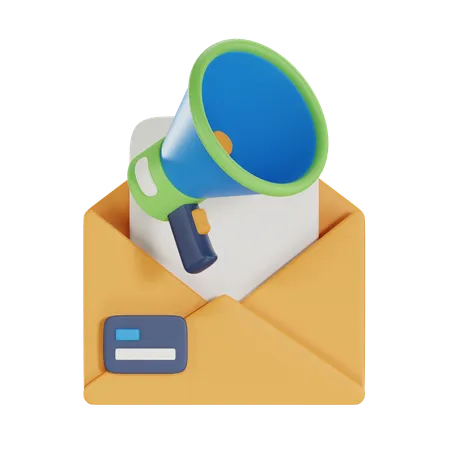 Email Marketing  3D Icon