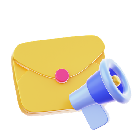 Email Marketing  3D Icon