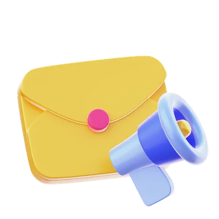 Email Marketing  3D Icon