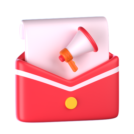 Email Marketing  3D Icon