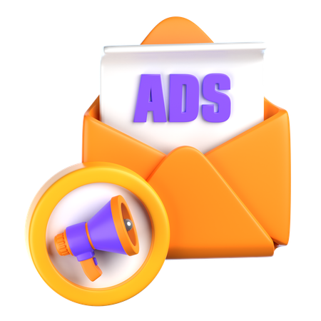 Email Marketing  3D Icon