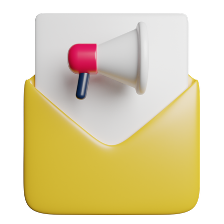 Email Marketing  3D Icon