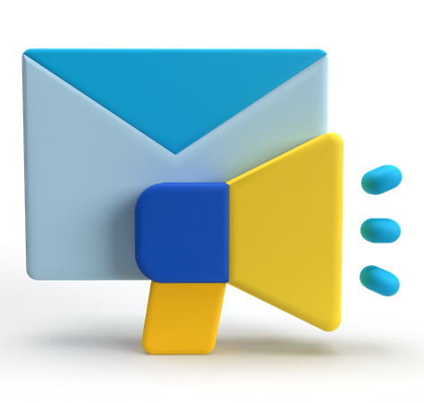 Email Marketing  3D Icon