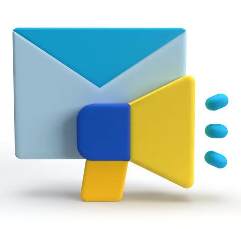 Email Marketing  3D Icon