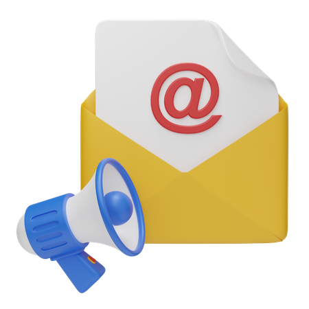 Email Marketing  3D Icon