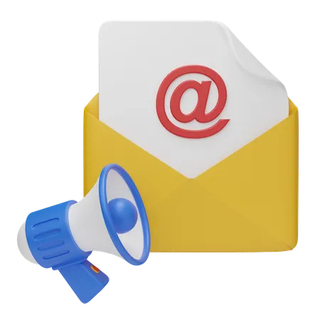 Email Marketing  3D Icon