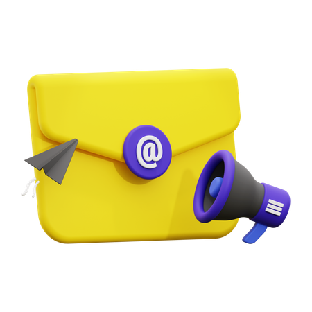 Email Marketing  3D Icon