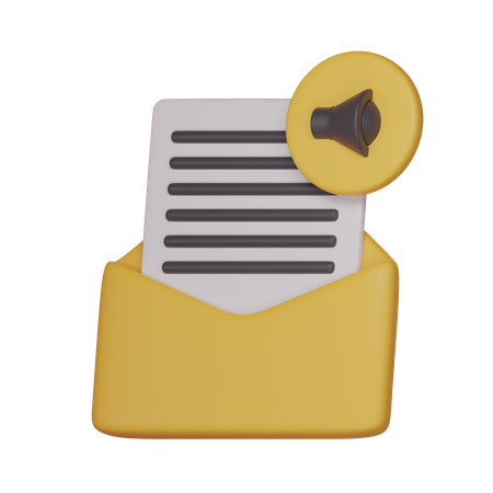 Email MARKETING  3D Icon