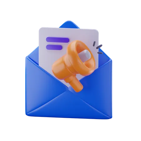 Email Marketing  3D Icon