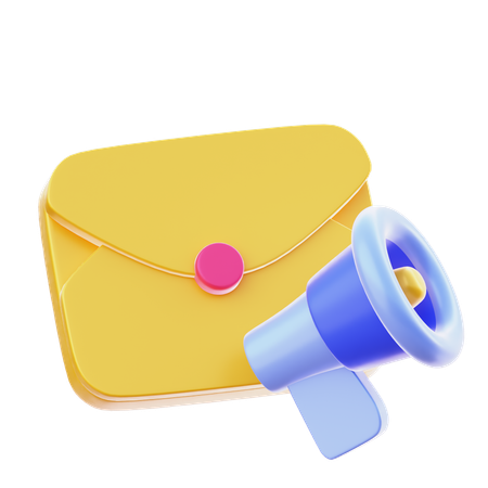 Email Marketing  3D Icon