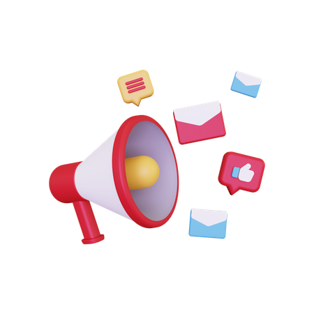 Email Marketing  3D Icon
