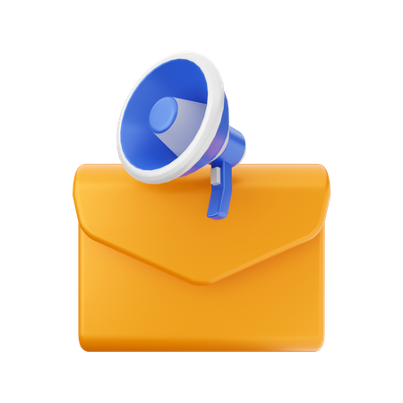 Email Marketing  3D Illustration