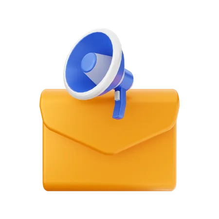 Email Marketing  3D Illustration