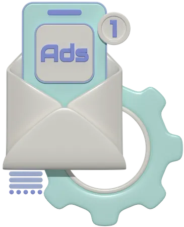 Email Marketing  3D Icon