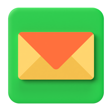 Email Message  3D Icon