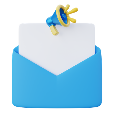 Email Message  3D Icon