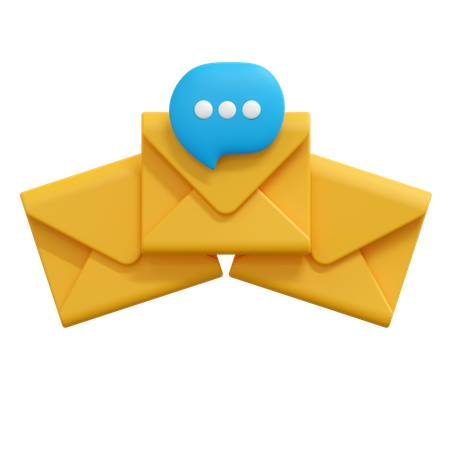 Email message  3D Icon