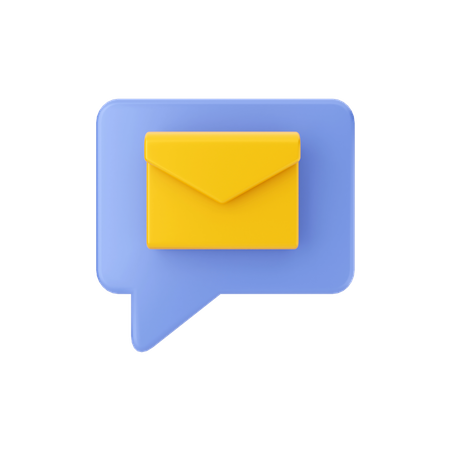Email Message 3D Illustration