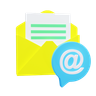email message emoji 3d