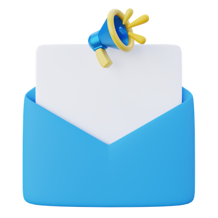 Email Message  3D Icon