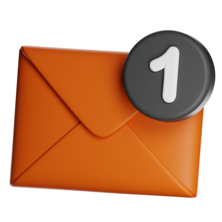Email Notification  3D Icon