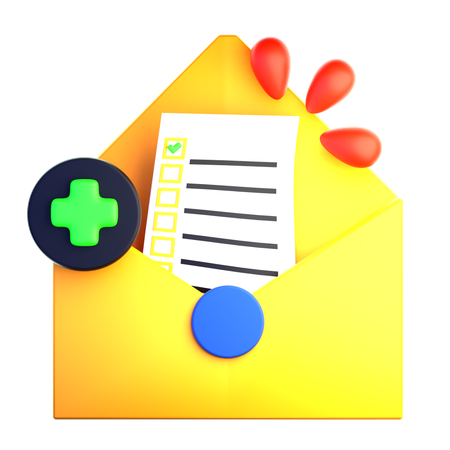 Email Notification  3D Icon