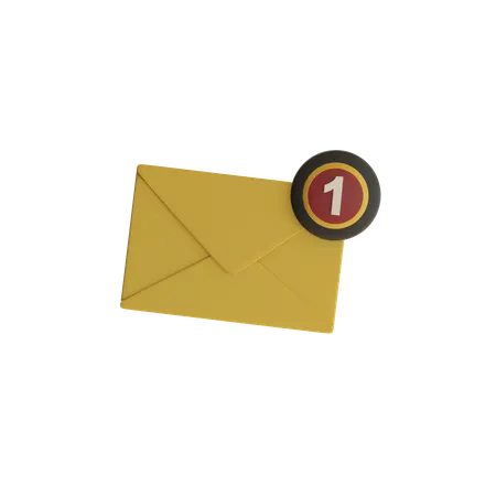Email Notification  3D Icon