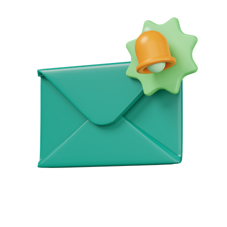 Email Notification  3D Icon