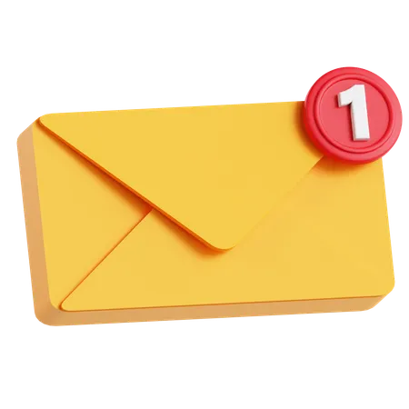 Email Notification  3D Icon