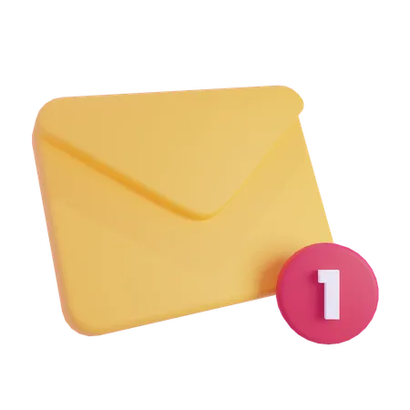 Email Notification  3D Icon