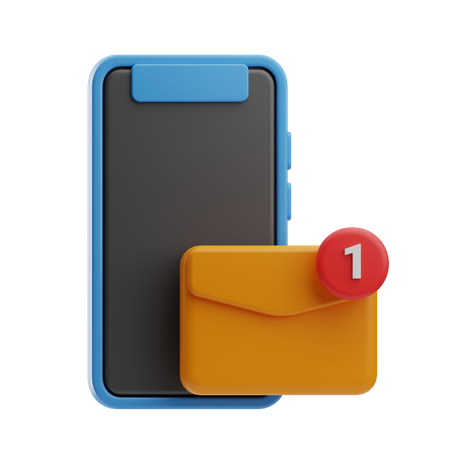 Email Notification  3D Icon