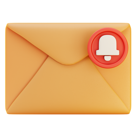 Email Notification  3D Icon