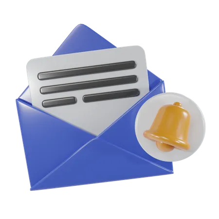 Email Envelope Notification Communication 3 D Icon Render 3D Icon